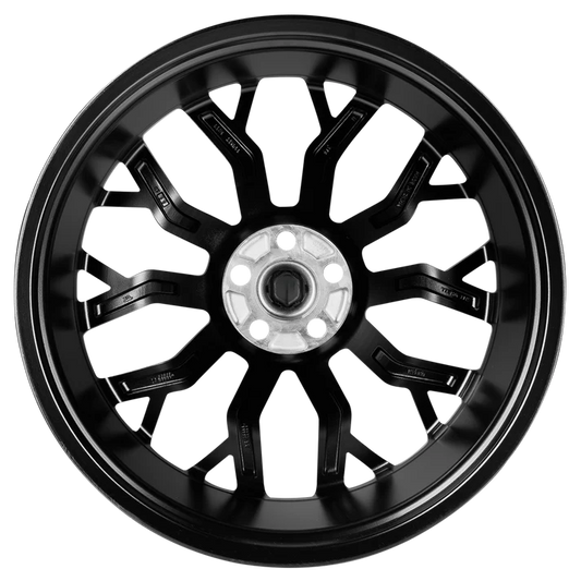 20" UC4 - 5x120 - ET32 - Satin Black - Rear (T6.1)