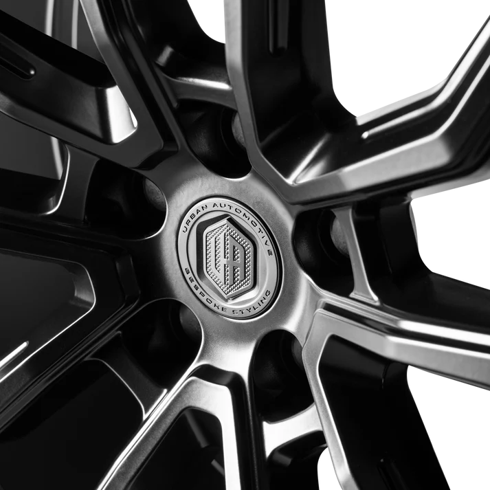 20" UC4 - 5x120 - ET32 - Satin Black - Rear (T6.1)