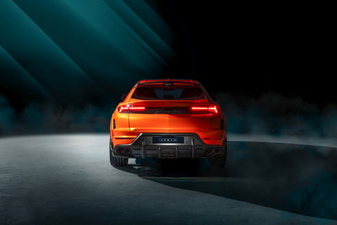 Urus Se - Rear Spoiler Assembly - Visual Carbon Fibre