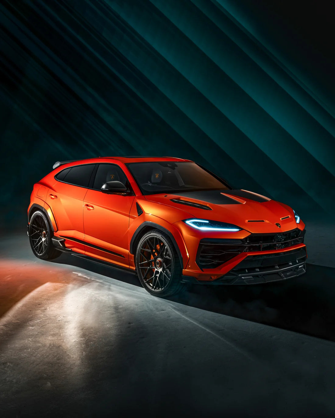 Urus Se - Lower Front Bumper Apron - Visual Carbon Fibre