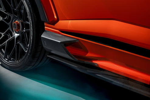 Urus Se - Lower Side Sills - Visual Carbon Fibre