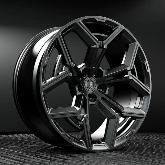 23" WX2-R (Forged) - 5x120 - ET25 (Rear) - Satin Black