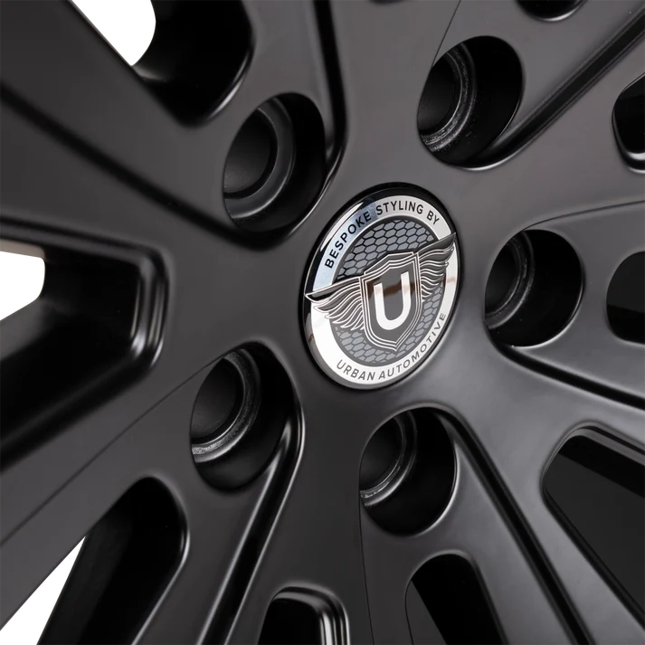 22" WX1 - 5x120 - ET35 - Satin Black - Front (L663)