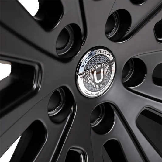 22" WX1 - 5x120 - ET35 - Satin Black - Front (L663)
