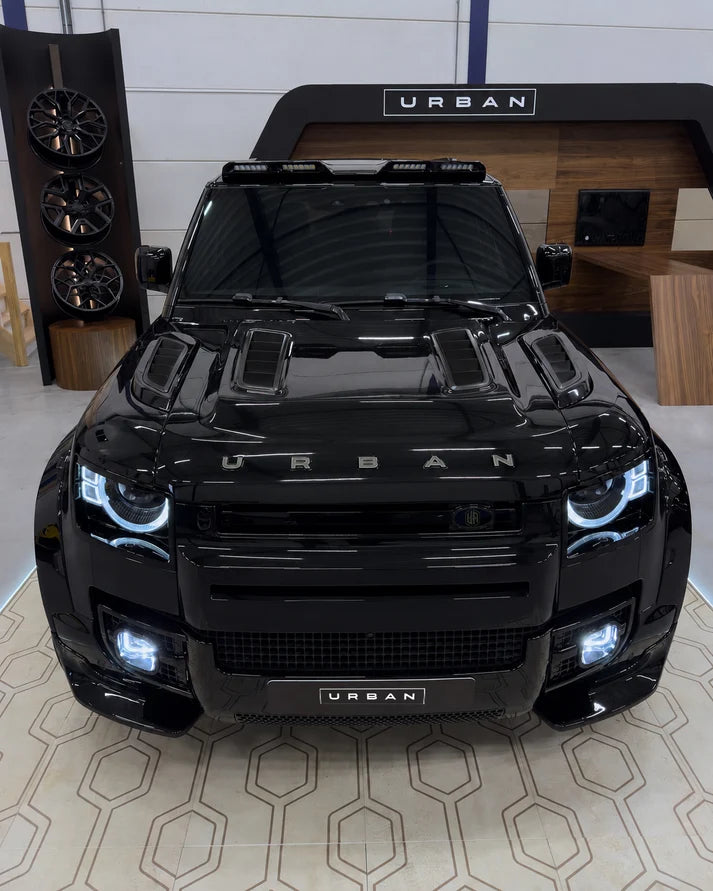 Defender L663 90/110/130 XRS Vented Carbon Fibre Bonnet - Non Visual Carbon