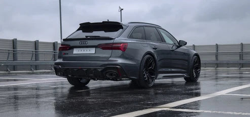 Audi C8 Rs6 / Rs7 Lower Rear Lip Spoiler - Visual Carbon Fibre