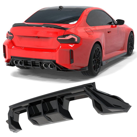 Diffuser GLOSS BLACK voor BMW M2 G87 | 2023-2026