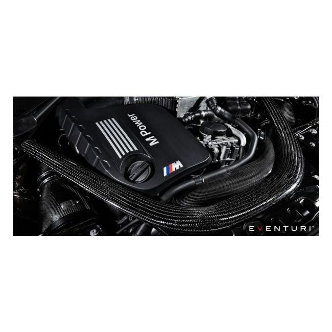 F8X M3/M4 V2 Full Black Carbon intake with SEALED Carbon ducts