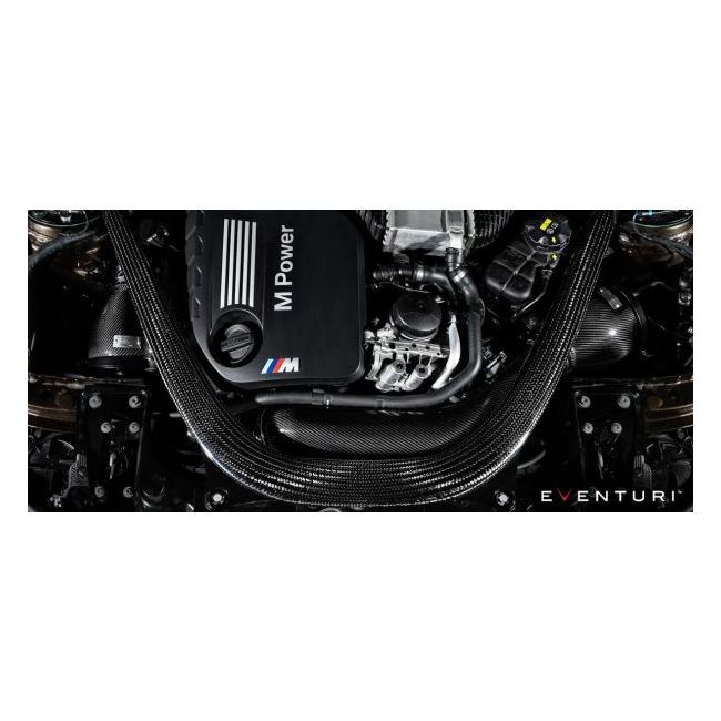 F8X M3/M4 V2 Full Black Carbon intake with SEALED Carbon ducts