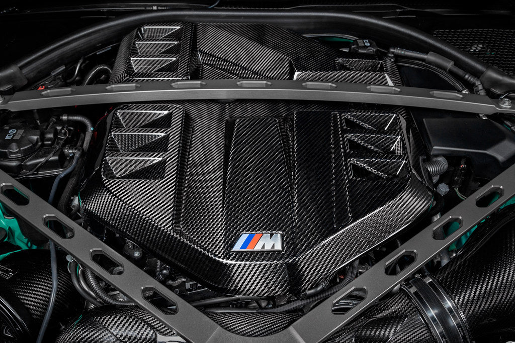 Eventuri BMW G8X M3/M4/CSL Carbon Engine Cover - Gloss Finish