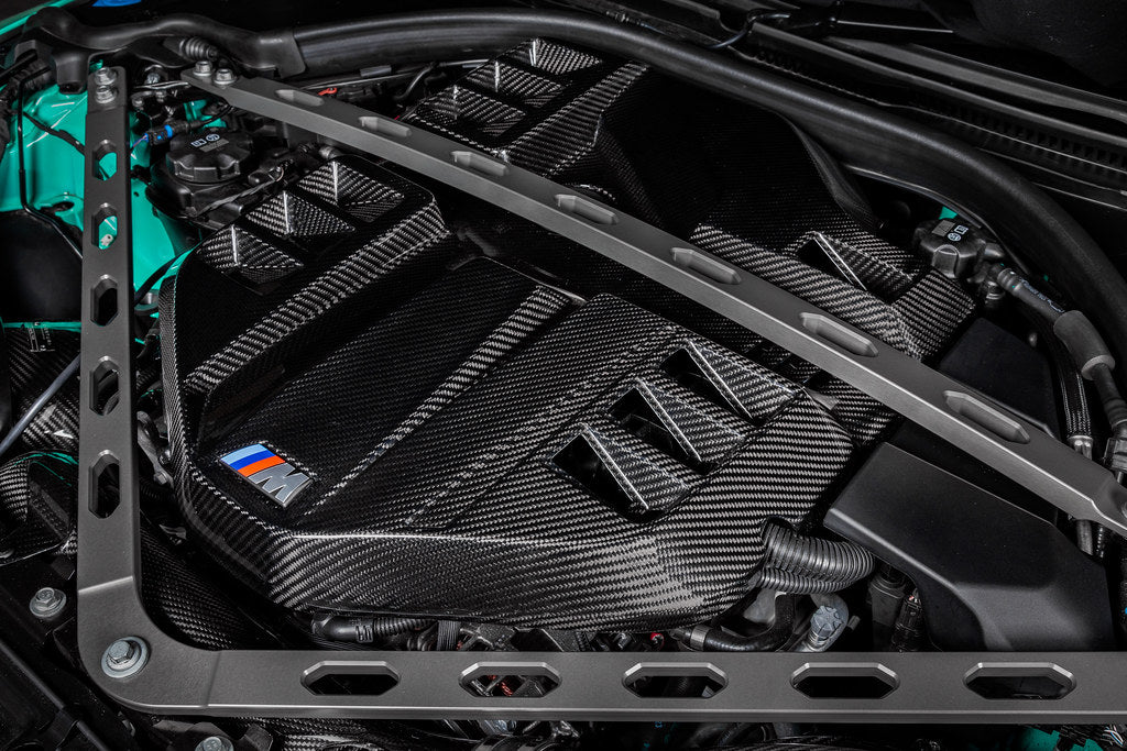 Eventuri BMW G8X M3/M4/CSL Carbon Engine Cover - Gloss Finish