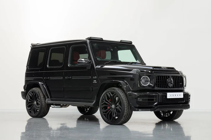 Mercedes W463A G-Wagon Softkit Front Splitter with Integrated Daytime Running Lights (OEM G63 Bumper Only)