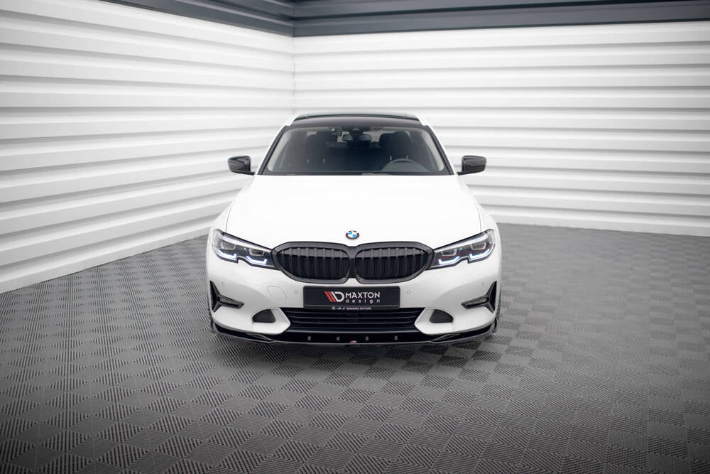 MAXTON Front Splitter / Front Bumper lip spoiler - V.2 BMW 3 Sport Line G20 / G21