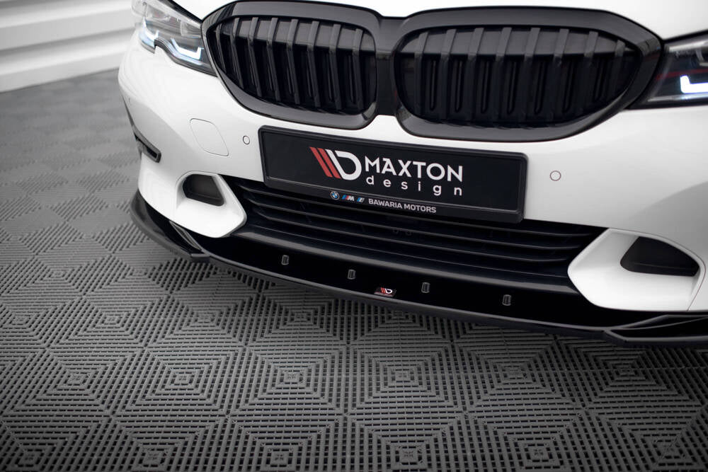 MAXTON Front Splitter / Front Bumper lip spoiler - V.2 BMW 3 Sport Line G20 / G21