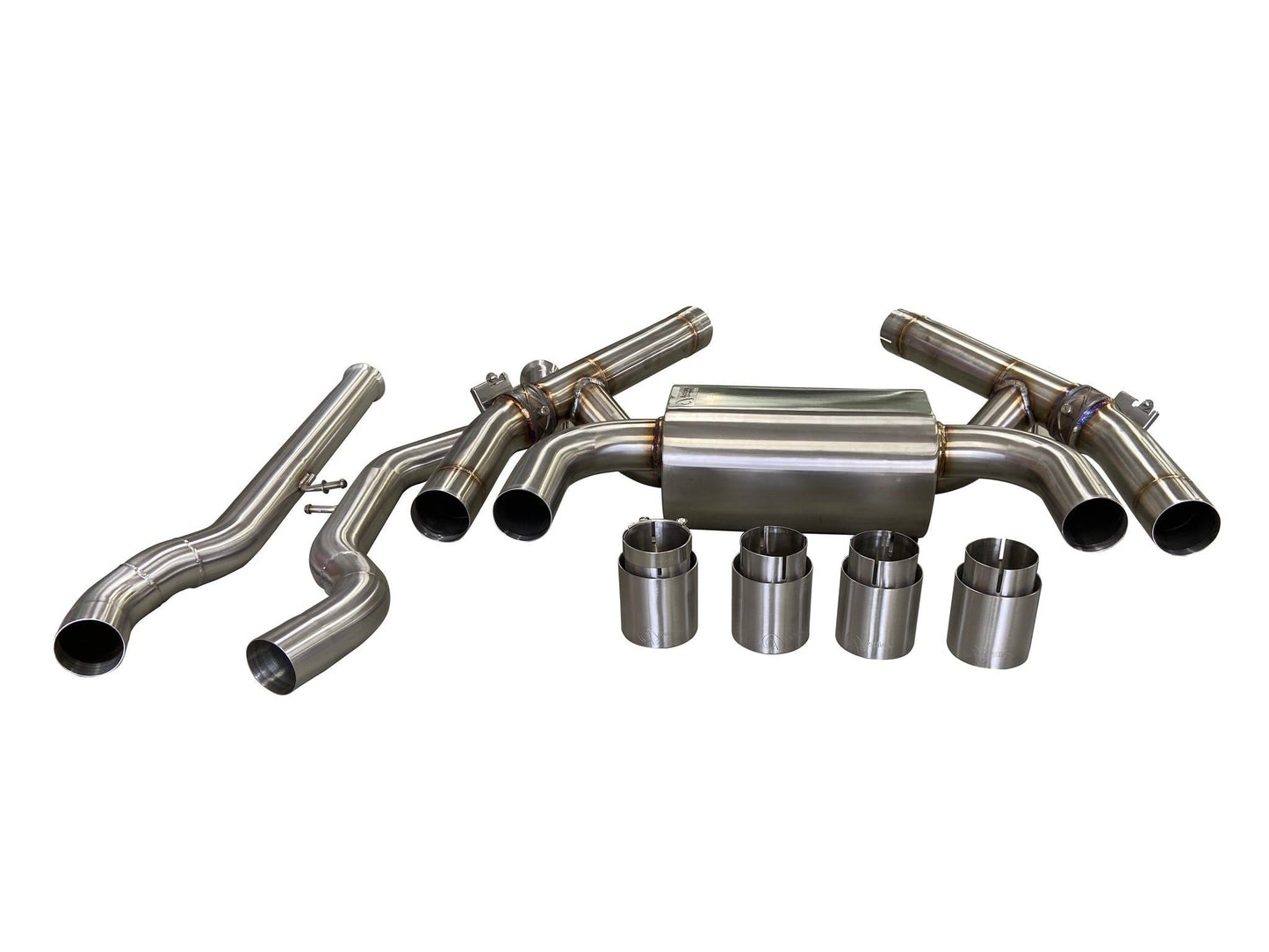 F87 M2C Valved Rear Axle Back Exhaust