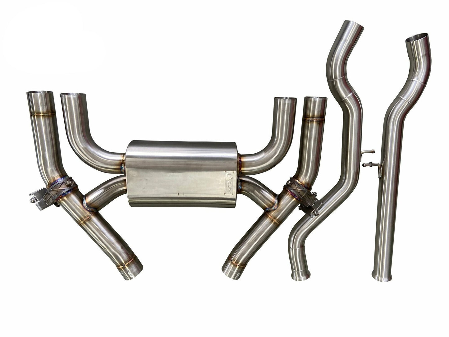 F87 M2C Valved Rear Axle Back Exhaust