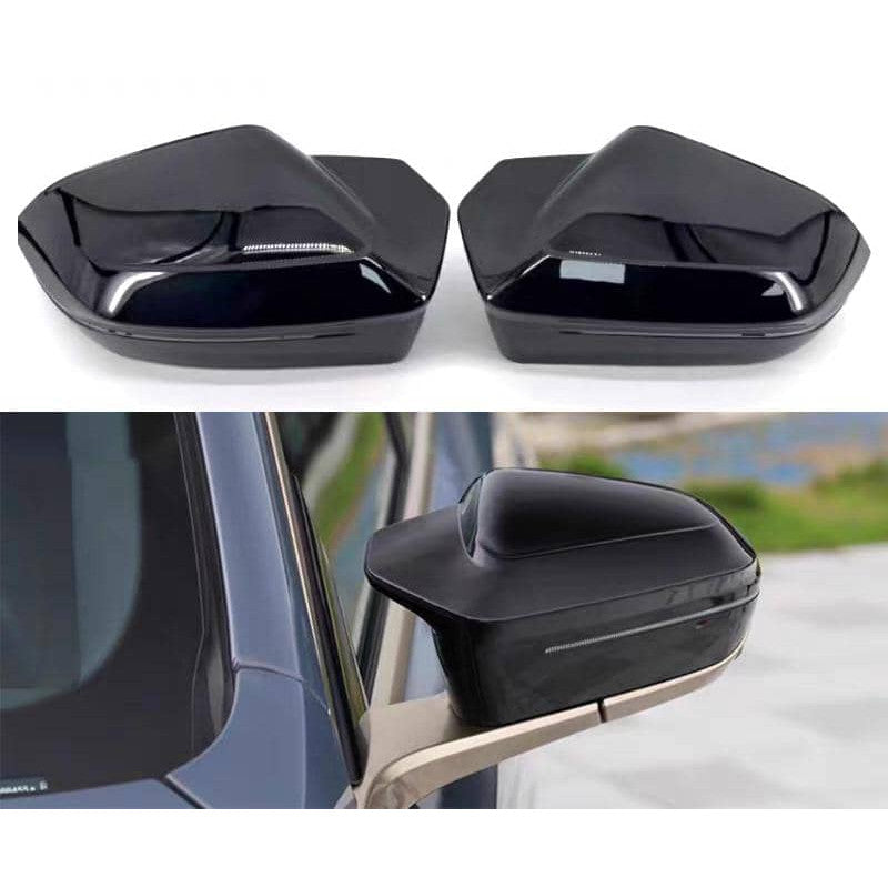 Mirror caps black gloss suitable for BMW 5 Series G60 G61 + i5